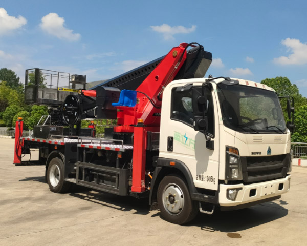 17.5米重汽绿牌纯电动高空作业车