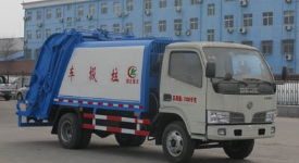 东风福瑞卡国四压缩式垃圾车图片