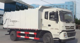 国五压缩式对接垃圾车图片